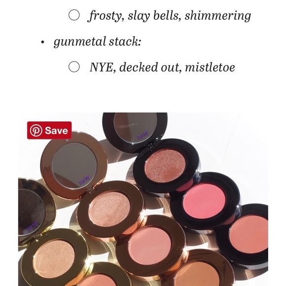 TARTE 9 Ways to Shine Cheek Wardrobe Blush Bronzer Highlight Bundle Lot Palette - Picture 6 of 10